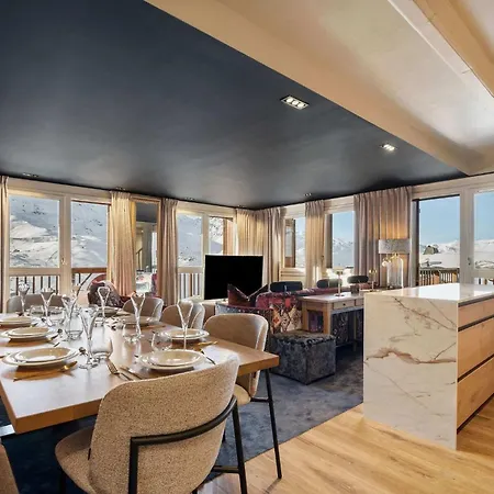 Appartement Luxurious With Ski-in And Out Access In Centre Val Thorens